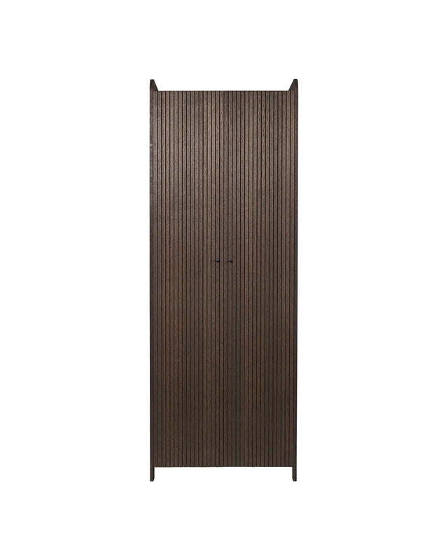 Schrank | Sill Cupboard Hoch - Dunkel gebeizte Eiche