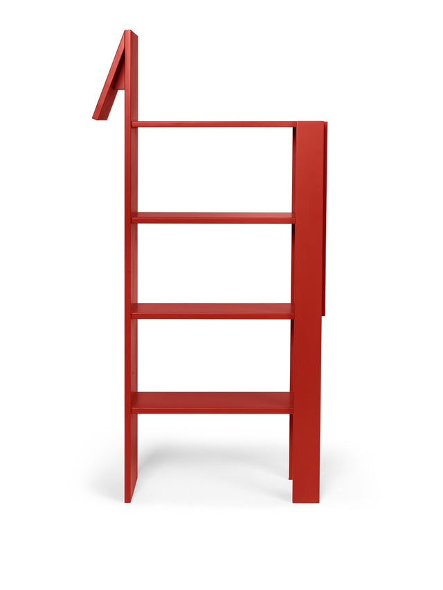 Regal | Giraffe Bookcase - Poppy Red