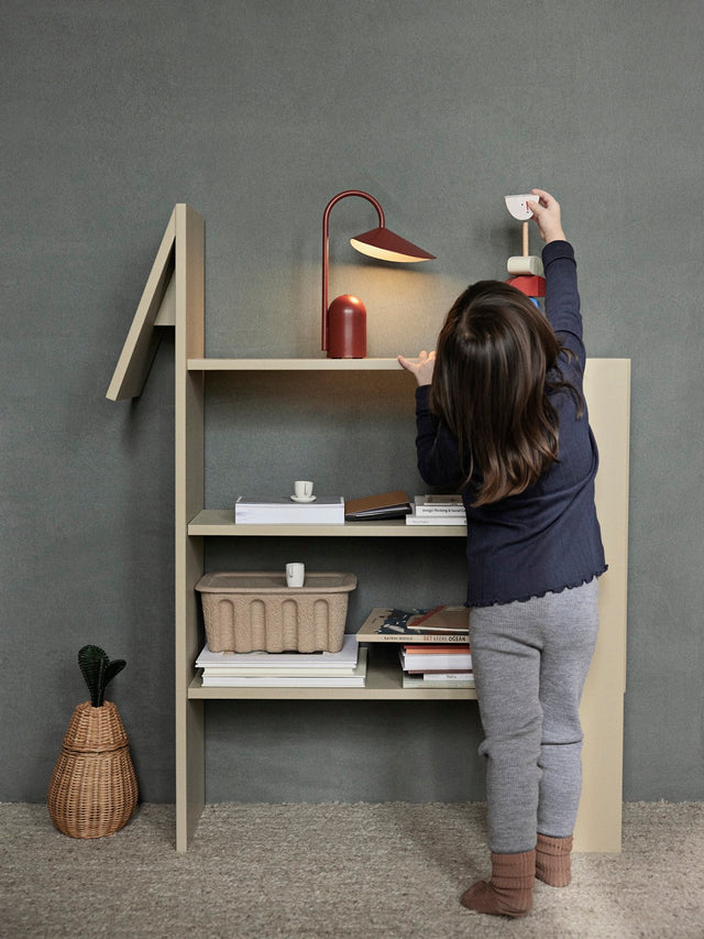 Regal | Horse Bookcase - Cashmere