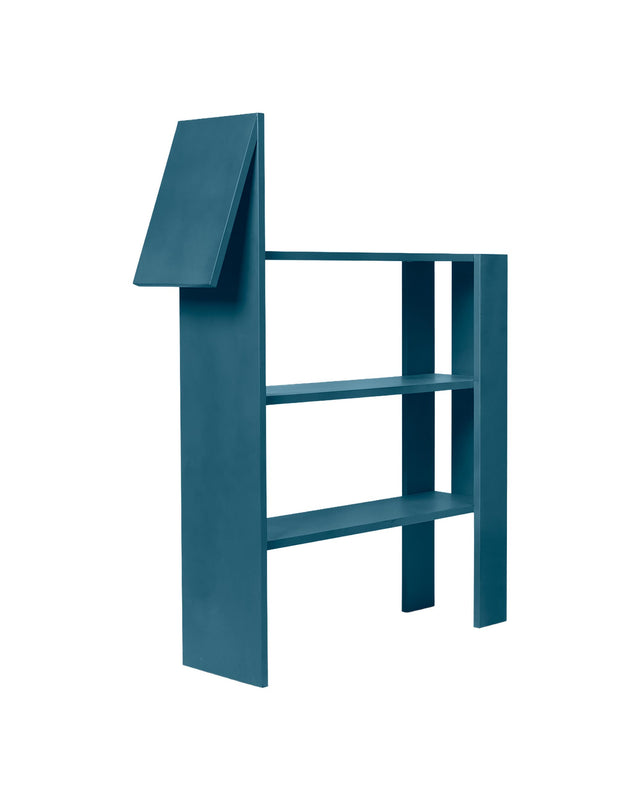 Regal | Horse Bookcase - Dark Blue