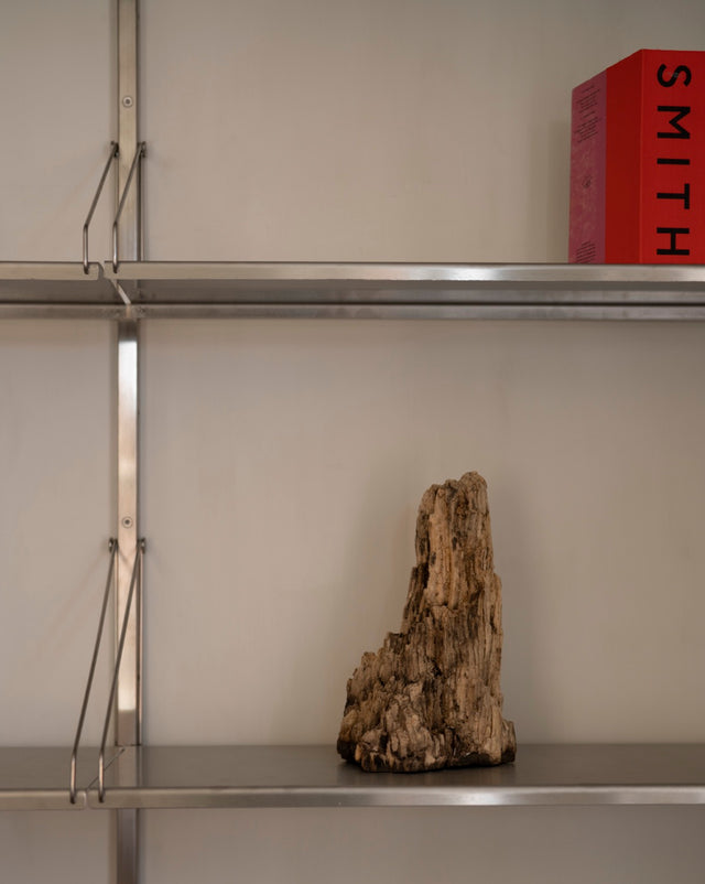 Wandregal | Shelf Library Single Section| Stainless Steel | H108.4 / B40