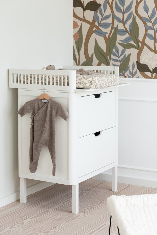 changing table with drawers