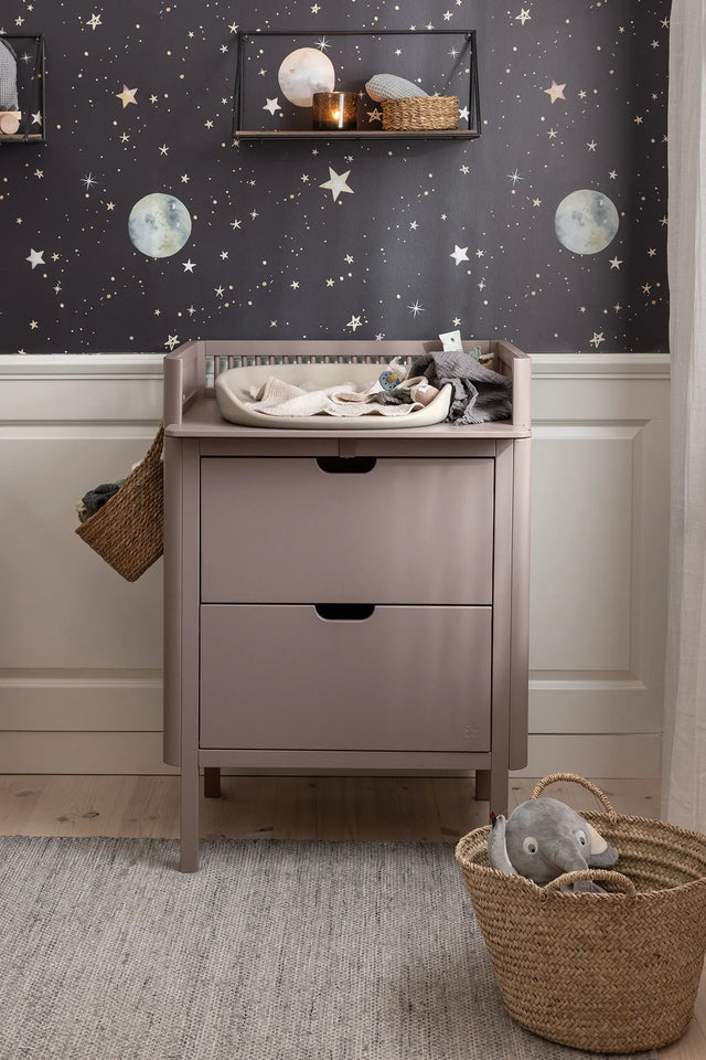 changing table with drawers