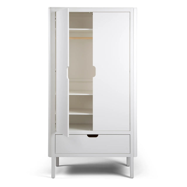 Sebra Kleiderschrank, 2-türig, classic white