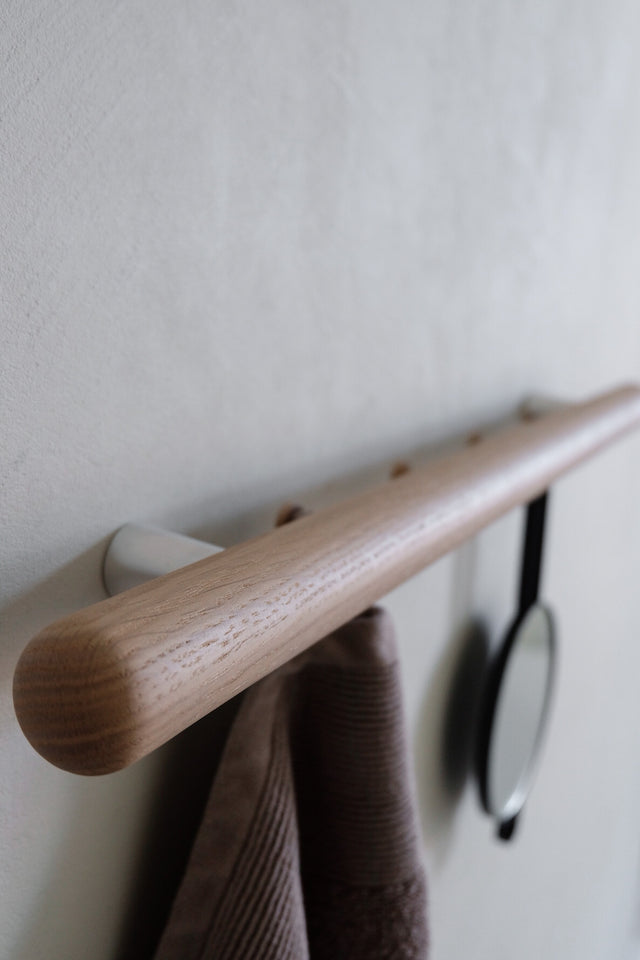 Hook rail | Haldar 60cm oak