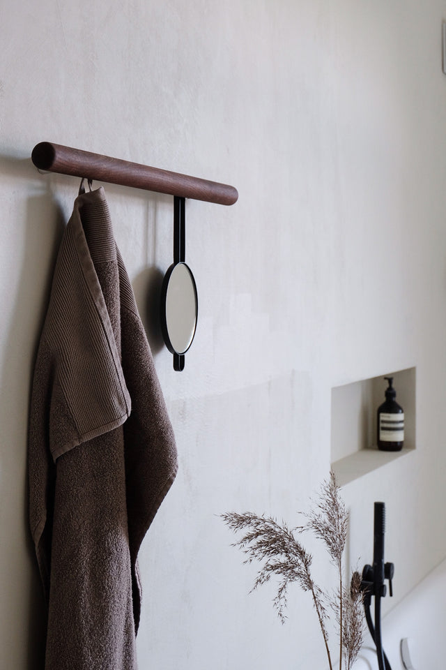 Hook rail | Haldar 60cm walnut